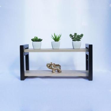 Imagem de Estante Suspensa Decorativa Chamego MD045 40cm MDP Barrique 14x40x20, 