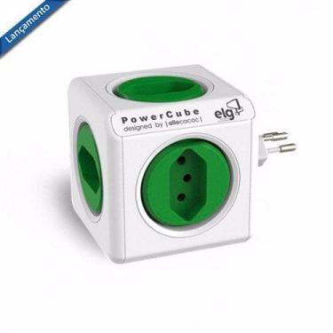 Imagem de PowerCube Original PWC-R5 ELG Verde 5 Tomadas