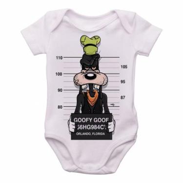 Imagem de body nenê criança roupa bebê  Pateta prisão - Empório Dutra, M   ( 2-4