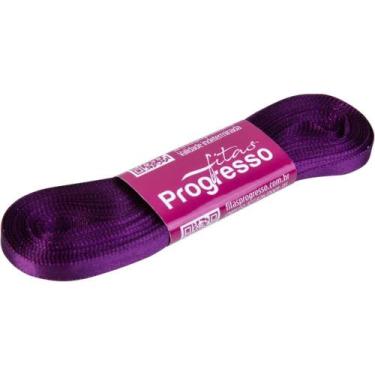 Imagem de Fita de Cetim Violeta 07MM X 10M - Fitas Progresso