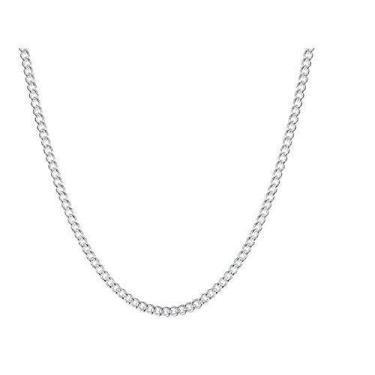 Imagem de Colar Masculino Corrente De Aço 316 Prata Design Italiano - Le Bijoux 