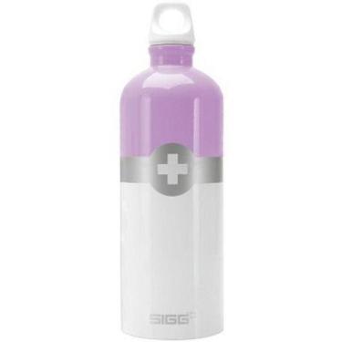 Imagem de Garrafa Squeeze Swiss Logo 1 L - Sigg  - Cores, Roxo