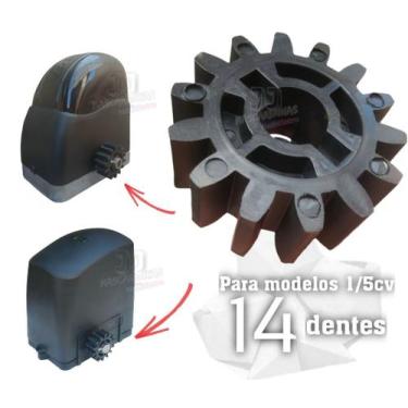 Imagem de Coroa externa pinhão RCG z14 Peça de Reposição Motor Slider
