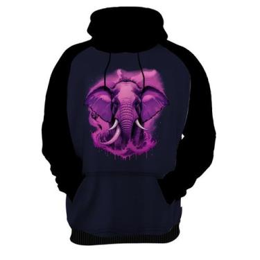 Imagem de Moletom Casaco Estampada Elefante Pink Animais Grandes 1 - Enjoy Shop,