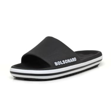 Imagem de Sandálias Bolsonaro ultra Leve (Preto/Branco, BR, Adulto, Numérico, 36)