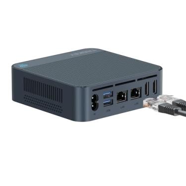 Imagem de TRIGKEY Mini PC, Intel Twin Lake N150 (4C/4T, até 3,6 GHz), Mini computador Key N150 16GB DDR4 RAM 500GB SSD, PC Desktop Display HDMI duplo/LAN dupla/WiFi5/BT5 para escritório/negócios/aplicativo