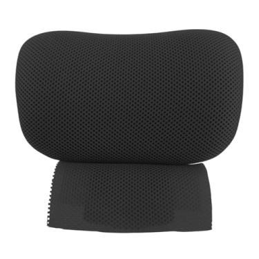 Imagem de Ioensy Cadeira de escritório ajustável, encosto de cabeça, computador, travesseiro, acessórios, móveis, descanso de cabeça para escritório, dormitório, Preto