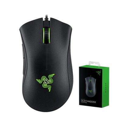 Imagem de Mouse Gamer Razer DeathAdder Essential - 6400 DPI - Branco