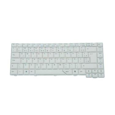 Imagem de Teclado para Notebook bringIT compatível com Acer Aspire 5300  Branco 
