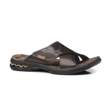 Imagem de Chinelo Masculino Pegada Anilina Cravo (Cravo, BR, Adulto, Numérico, 44)