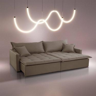 Imagem de Sofá Cama Flora 02 Módulos de 120cm Br 15cm Meu Sofá Online