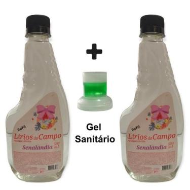 Imagem de 2 Cheirinho para Passar Roupa Lírios do Campo Odorizador Tecido 500ml 