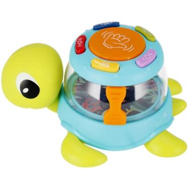 Imagem de Brinquedo Bebe tartaruga com luz e som - verde claro - SL515 TERRACO