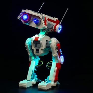 Imagem de VONADO Led Light Kit for Lego BD-1 75335 Building Set (No Lego Model),Lighting Kit Compatible with Lego BD-1 Droid Bricks, Creative DIY Light Kit (Upgraded Edition)
