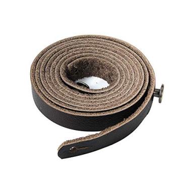 Imagem de Alça de ombro para câmera, alça fina de couro legítimo, cinto universal DC sem espelho, câmera DSLR digital, binóculo feito à mão para Canon Nikon Sony Fujifilm Leica Olympus Pentax, Coffe