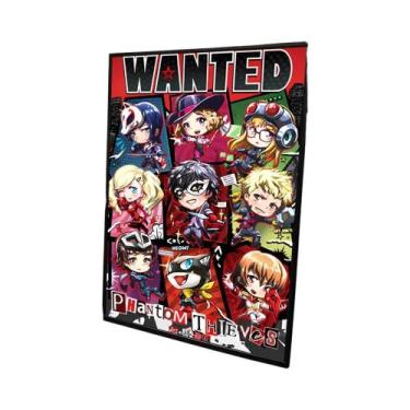 Imagem de Persona 5 Gaming Poster Autoadesivo Adesivo De Papel À Prova D'água Pa