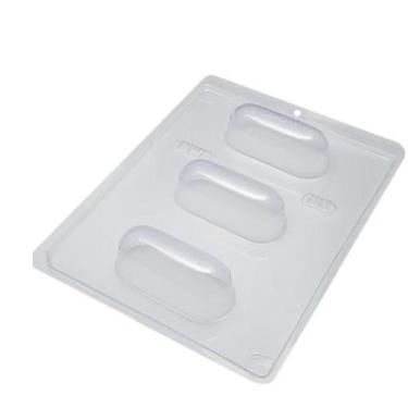 Imagem de Forma Especial Trufa Alongada 3 Partes com Silicone de 85g - BWB