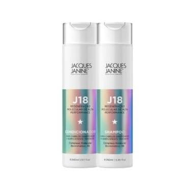 Imagem de Kit Hidratação Jacques Janine J18 Shampoo Condicionador 240ml
