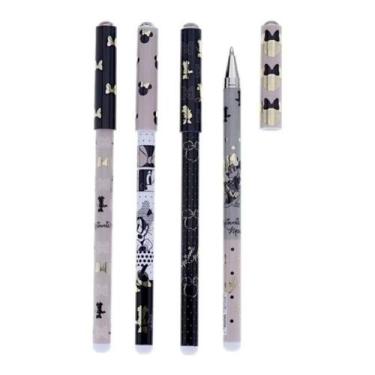 Imagem de Kit Canetas Esferográficas Minnie Fashion Molin 4 Unidades