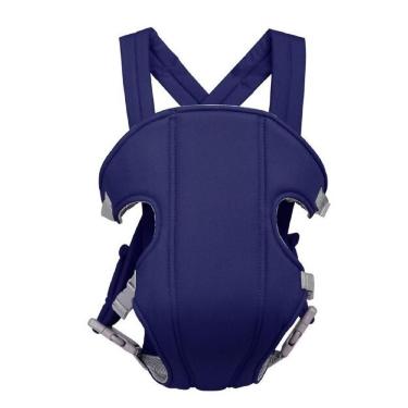 Imagem de Canguru Carrega Bebe 3 Em 1 Baby Bag Slin Cadeirinha De Passeio 3 A 16 Meses Azul Marinho