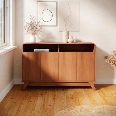 Imagem de Buffet Aparador Eccos 4 Portas Nature – Potenza Móveis