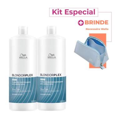 Imagem de Kit Wella Professionals BlondorPlex Salon Necessaire (3 produtos)