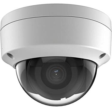 Imagem de Real HD Câmera de Segurança 6Mp Poe Ip Vandal Dome Externa, Grande Angular de 2,8 Mm, H.265, Ip67 Ik10, Áudio de Microfone Embutido, Detecção de Veículo Humano, Compatível com Hik Vision Uniview Nvr E