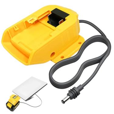 Imagem de Luxentis Cabo De Alimentação E Adaptador De Bateria, Compatível Com/Substituível Para Baterias Dewalt, Design Plug-And-Play De 3,2 Pés, Cabo De Alimentação Cc Para Starlink Mini, Acessórios Starlink