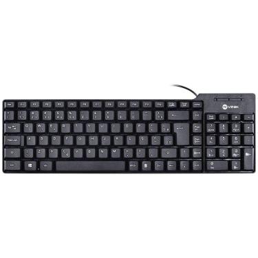 Imagem de Teclado Usb Compacto Dynamic Abnt2 Cabo 1.8m Preto - Dt150