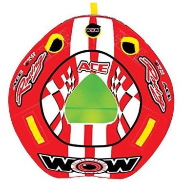 Imagem de World Boia Rebocável Aquática para 1 Pessoa, WOW SPORTS, Vermelho