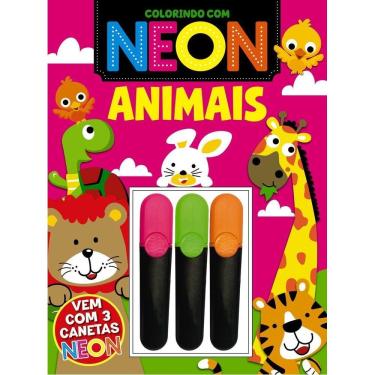 Imagem de Colorindo Com Neon - Animais