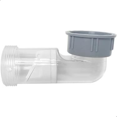 Imagem de Dona D.cor, Sifão Automatico Antirretorno Pia Visível Lavabo Antiodor Inseto Escorpião Compacto Tubo De Drenagem Para Cozinha Banheiro