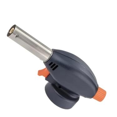 Imagem de Maçarico Culinário Profissional com Chama Ajustável até 1300°, Recarregável com Gás Butano, Ideal para Caramelizar, Gratinar e Flambar