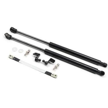 Imagem de 2017-2021 para Jeep Compass Capô Struts Amortecedores de Capô Suporte de Elevação Hidráulica Macaco Suporte de Mola Amortecedor de Elevação Kit de Amortecedores de Elevação Acessórios para Carro 2