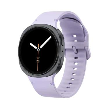 Imagem de Pulseira De Silicone Para Samsung Galaxy Watch 8 Classic 40mm 44mm 46m