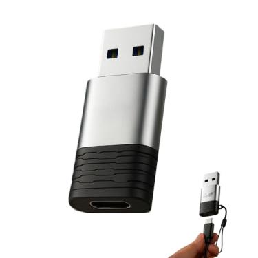 Imagem de Adaptador USB Tipo C para USB Comum OTG Compatível com Iphone Android Notebook Veículos e Power Bank