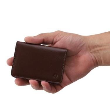 Imagem de Carteira Rfid 658 Couro50 Masculina Couro Bovino Antifurto