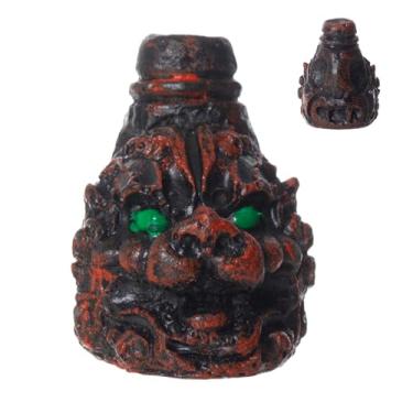 Imagem de Apito da Morte - Criador de assustador de argila pintada à mão para brincadeiras e aventuras ao ar livre | Efeito de grito assustador para Halloween, acampamento e equipamento de sobrevivência