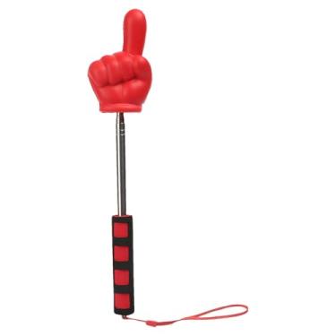 Imagem de Suprimentos de bastão de sala de aula, ponteiro de dedo de sala de aula em aço inoxidável | Indicador de guia de ponteiro manual de apresentação retrátil para leitura e sala de aula