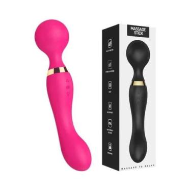 Imagem de Massageador Elétrico De Dupla Cabeça 8 Velocidades 20 Frequências Pist