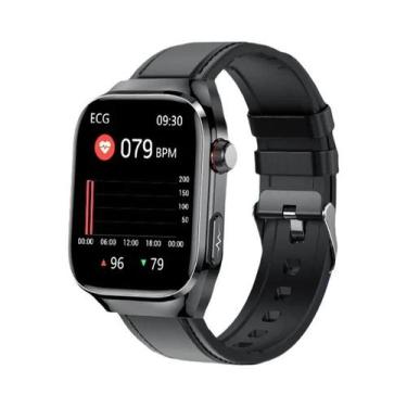 Imagem de Relógio Inteligente Masculino Com Monitor De ECG, Pressão Arterial, Ox