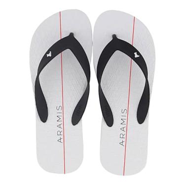 Imagem de Chinelo Aramis Logo Branco e Preto