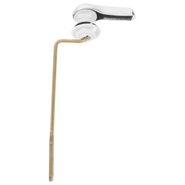 Imagem de Homoyoyo Kit de substituição de alça de vaso sanitário universal alavanca inoxidável para banheiro fácil instalação compatível com a maioria dos banheiros acessórios de banheiro duráveis e confiáveis