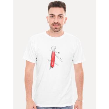 Imagem de Camiseta Reserva Masculina Swiss Knife Woodpecker Branca-Masculino