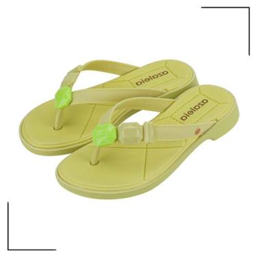 Imagem de Sandlália Azaleia Vanessa Feminina Leve Confortável - Grendene, Verde,