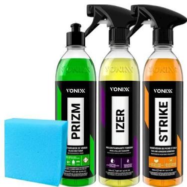 Imagem de Kit Izer Tira Ferrugem Prizm Strike Remove Piche Cola Vonixx