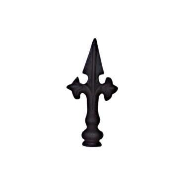 Imagem de Ponteira Ponta de Lança Ferro N03 Grade Portão Muro 8x13cm