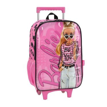 Imagem de Mochila de Rodinhas Luxcel Barbie