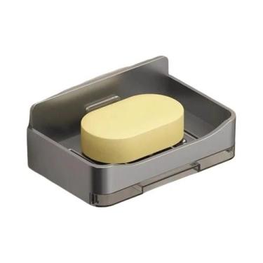 Imagem de Suporte De Sabonete Ventilado De Dois Níveis, Sem Ferramentas, Organiz