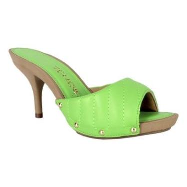 Imagem de Tamanco Tchocco Salto Fino Detalhe Metalasse-Feminino